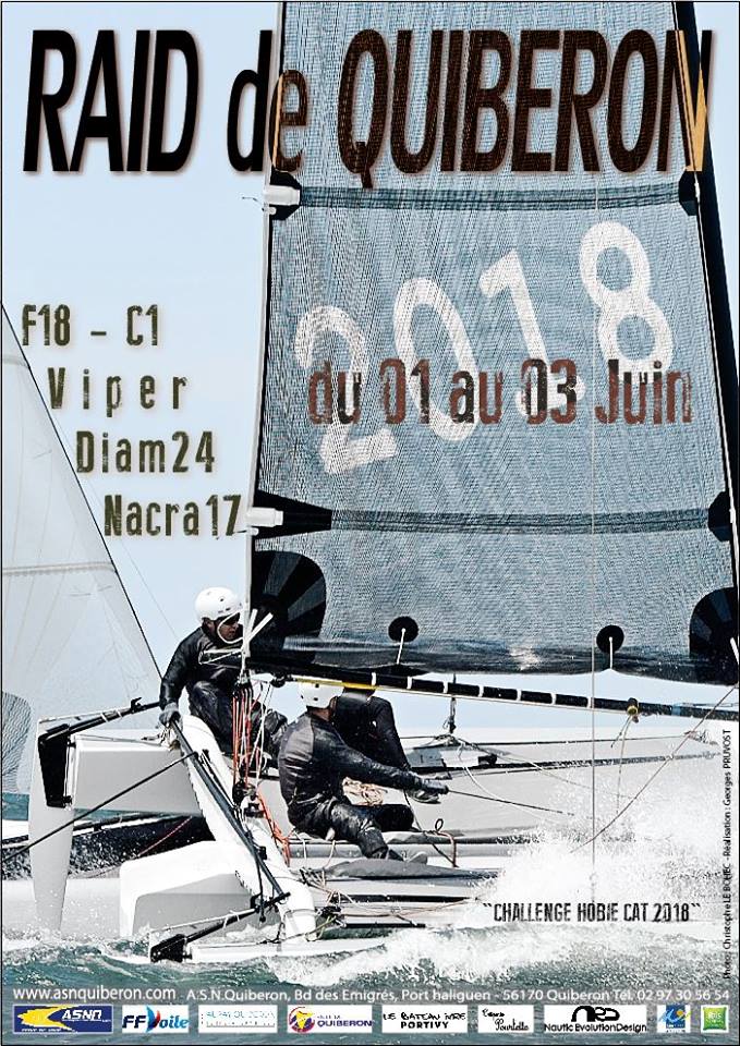 Affiche Raid de Quiberon 2018 raid quiberon 2018