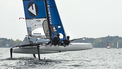 Nacra dans le golfe du morbihan catagolfe 2016 nacra