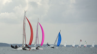 rassemblement de Catamaran Golfe du Morbihan catagolfe 2016 web