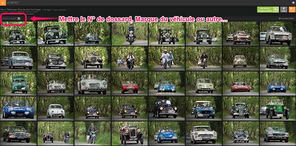 Recherche generique des vehicules