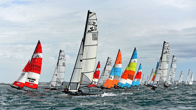 départ SL16 et Hobie open france catamaran 2020 web00004