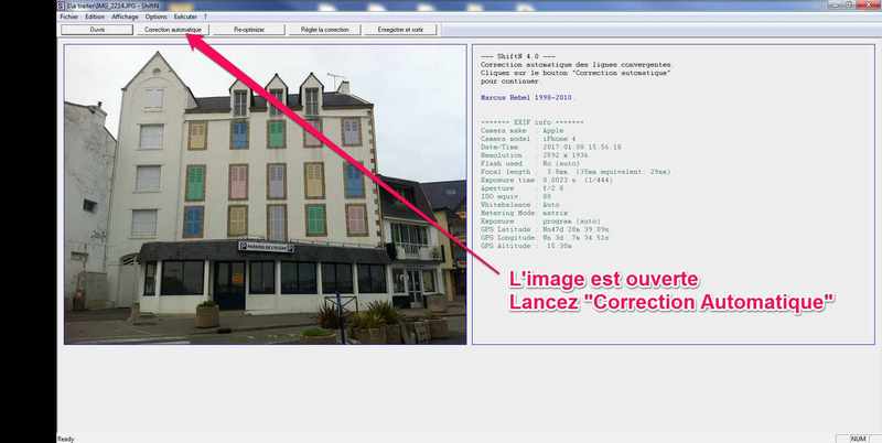 Correction automatique perspective photo 3