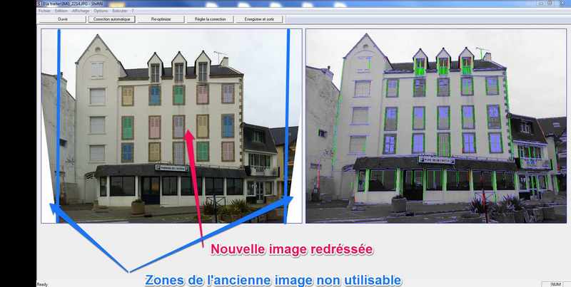 Image perspective redressée avec ShiftN 4